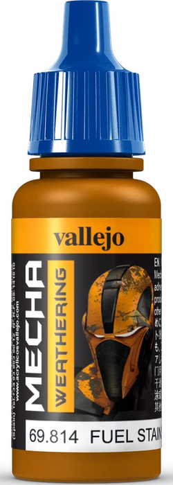 Vallejo Mecha Color 814 fuel stains gloss, 17ml
