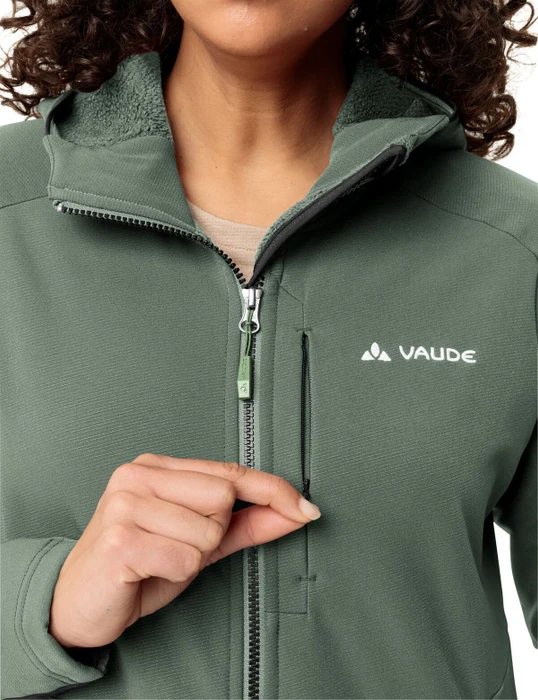 Vaude Elope Fleece Hoodie Funktionsjacke agave (Damen)