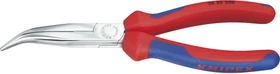 Knipex Flachrundzange mit Schneide, 20cm