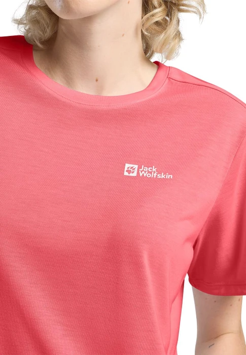Jack Wolfskin Vonnan S|s Funktionsshirt kurzarm sunset coral (Damen)
