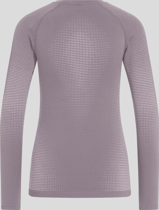Odlo Performance Warm Eco Funktionsshirt langarm gray ridge (Damen)