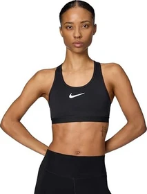 Nike Swoosh High Support Sport-BH black/iron grey/white (Damen)