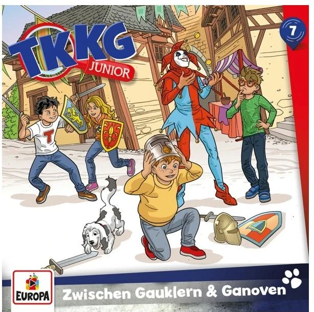 TKKG Junior Folge 7 - Zwischen Gauklern und Ganoven