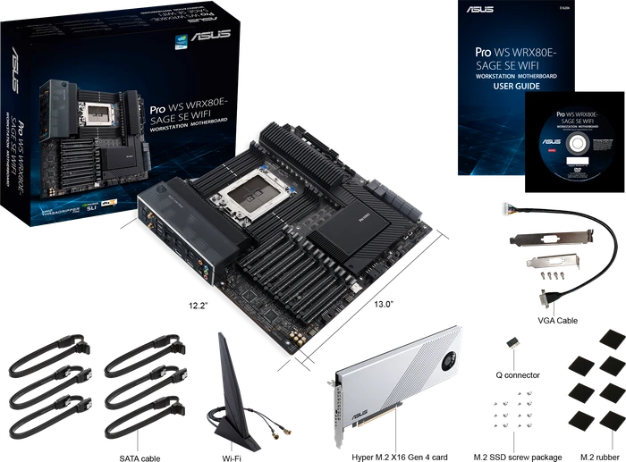 ASUS Pro WS WRX80E-Sage SE WIFI (AMD sWRX8)