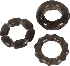 You2Toys Stretchy Cockring-Set smoke