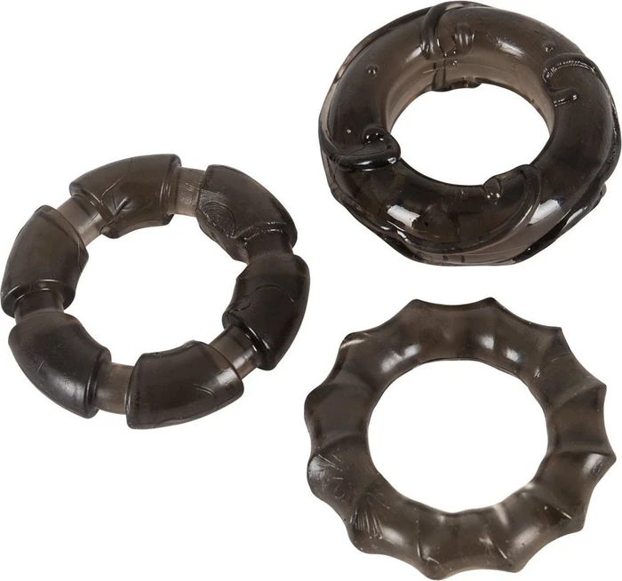 You2Toys Stretchy Cockring-Set smoke