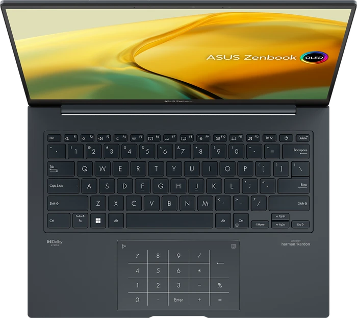 ASUS ZenBook 14X OLED UX3404VC-M3145X, Inkwell Grey, Core i9-13900H, 32GB RAM, 1TB SSD, GeForce RTX 3050, DE