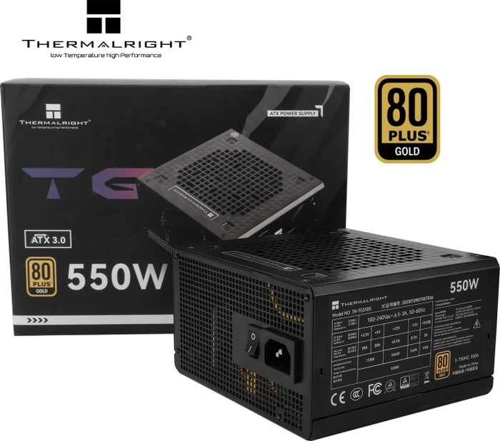 Thermalright TG-550S schwarz 550W, ATX 3.0