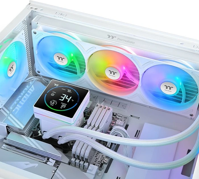 Thermaltake TH360-S V3 ARGB Sync Snow Edition, weiß