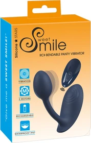 Sweet Smile RC Bendable Panty Vibrator