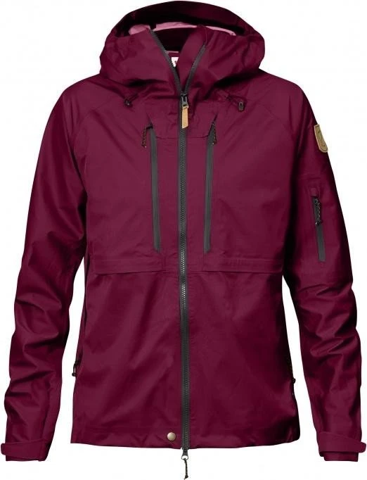 Fjällräven Keb Eco-Shell Funktionsjacke plum (Damen)