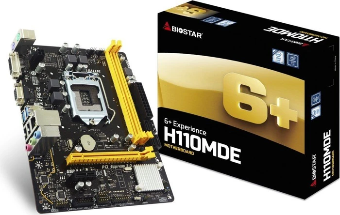 Biostar H110MDE (Intel 1151)