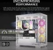 Corsair iCUE LINK RX120 Max RGB Starter Kit, weiß, LED-Steuerung, 120mm, 3er-Pack Vorschaubild