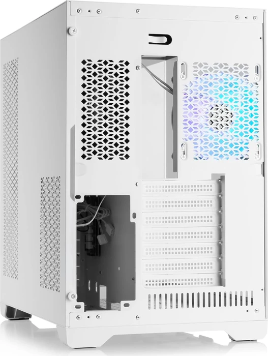 CSL-Computer Vitrum, weiß, Glasfenster