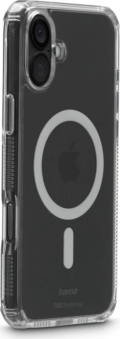 Hama Handyhülle MagCase Extreme Protect für Apple iPhone 16 Plus transparent