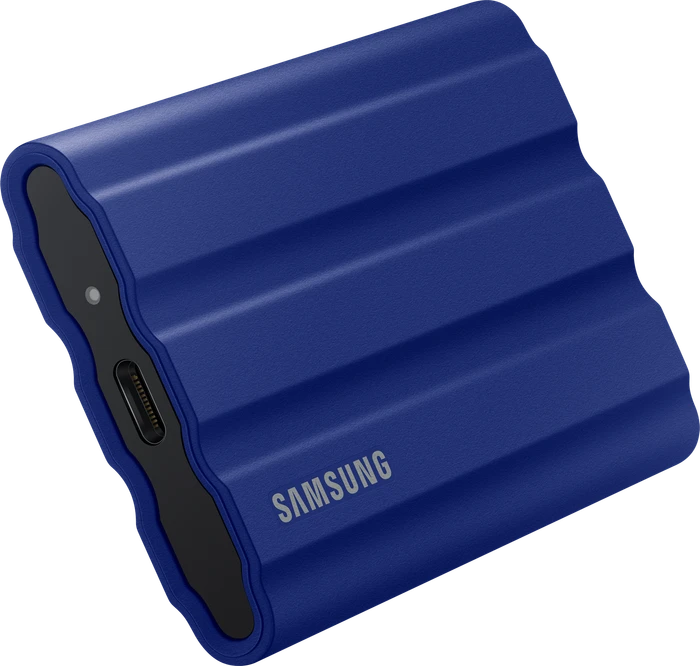 Samsung Portable SSD T7 Shield, blau, 4TB, USB-C 3.1