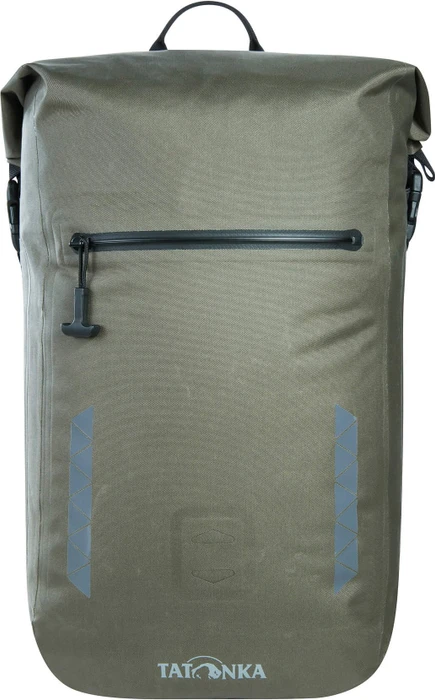 Tatonka Commuter Rolltop 25 WP stone grey/olive