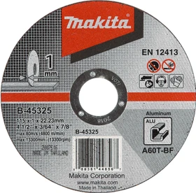 Makita Alu Trennscheibe K60, 115x1x22.23mm, 1 Stück