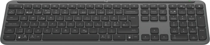 Logitech K950 Signature Slim, Graphite, Logi Bolt, USB/Bluetooth, ND