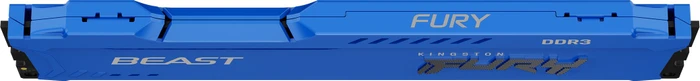 Kingston FURY Beast blau UDIMM 4GB, DDR3-1600, CL10-10-10, 1RX8