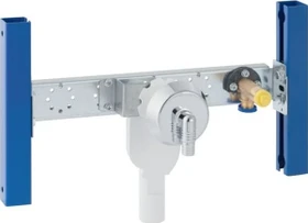 Geberit Duofix Traversenelement für Waschmaschine, Wandarmatur Aufputz, mit UP-Siphon