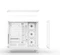 be quiet! Light Base 900 FX White, weiß, Glasfenster Vorschaubild