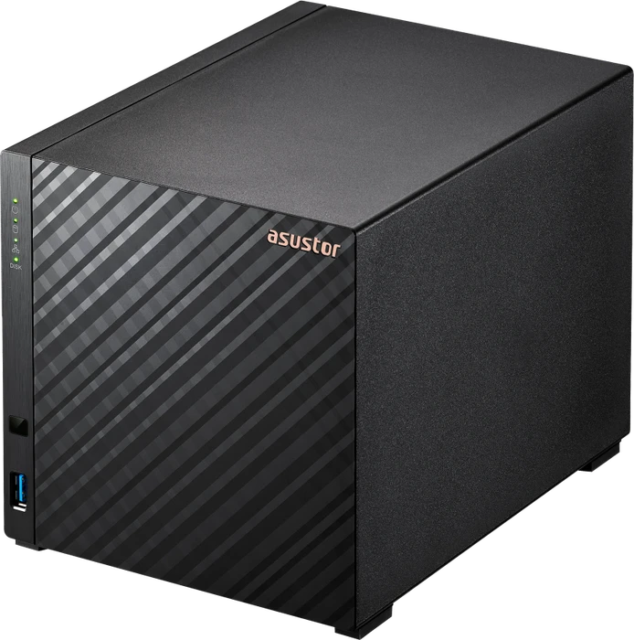 Asustor Drivestor 4 AS1104T, 1GB RAM, 1x RJ-45 2.5GBase-T, 2x USB-A 3.0
