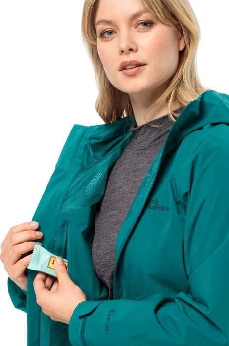 Jack Wolfskin Robury 2L Funktionsjacke petrol (Damen)