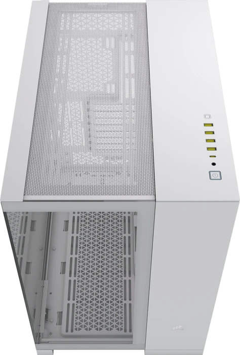 Corsair 6500X RGB iCUE LINK, weiß, Glasfenster