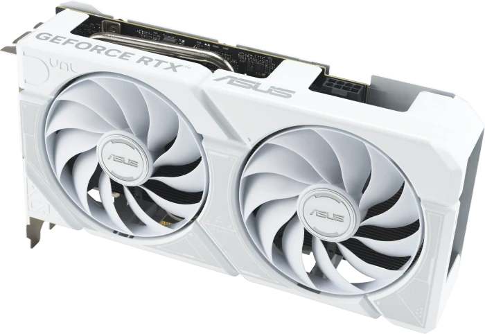 ASUS Dual GeForce RTX 5060 Ti White OC, DUAL-RTX5060TI-O8G-WHITE, 8GB GDDR7, HDMI, 3x DP