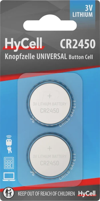 HyCell CR2450, 2er-Pack