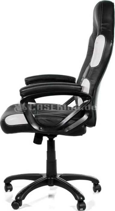 Arozzi Enzo Gamingstuhl, schwarz/weiß