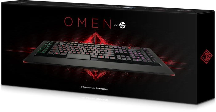 HP Omen Keyboard with SteelSeries, USB, DE
