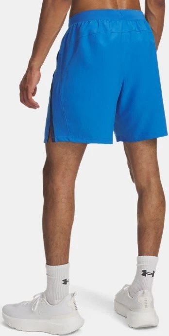 Under Armour Launch Laufhose kurz blue atlantis/washed navy/reflective (Herren)
