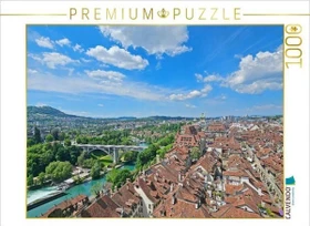 Calvendo Blick vom Dom auf die Kornhausbrücke in Bern
