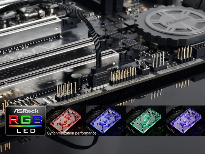 Bitspower Monoblock ASRock X399M Taichi RGB, Nickel
