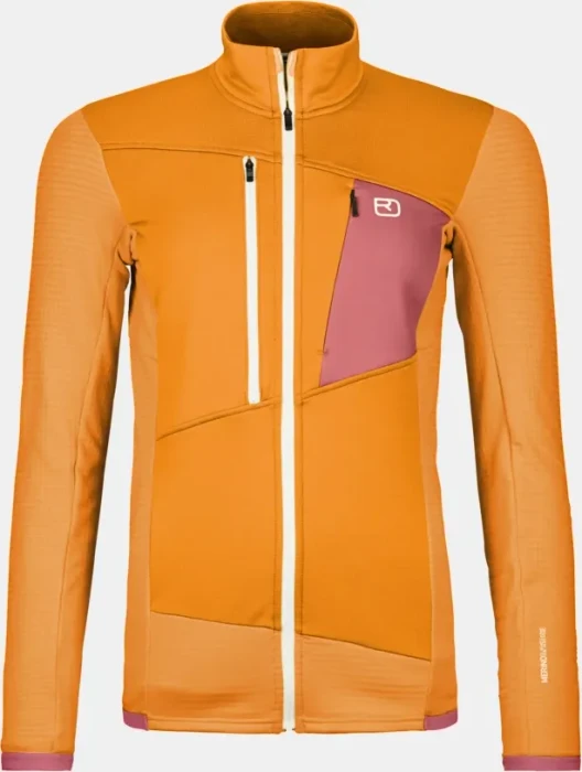 Ortovox Fleece Grid Funktionsjacke autumn leaves (Damen)