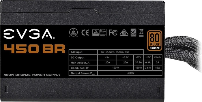 EVGA BR 450 450W, ATX 2.3