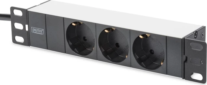 Digitus Professional DN-10 10" Wandschrank Netzwerk-Set 9HE, Sicherheitsglastür, IP2X, schwarz, 300mm tief
