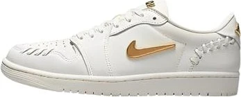 Nike Air Jordan 1 Low Method of Make sail/metallic gold (Damen)