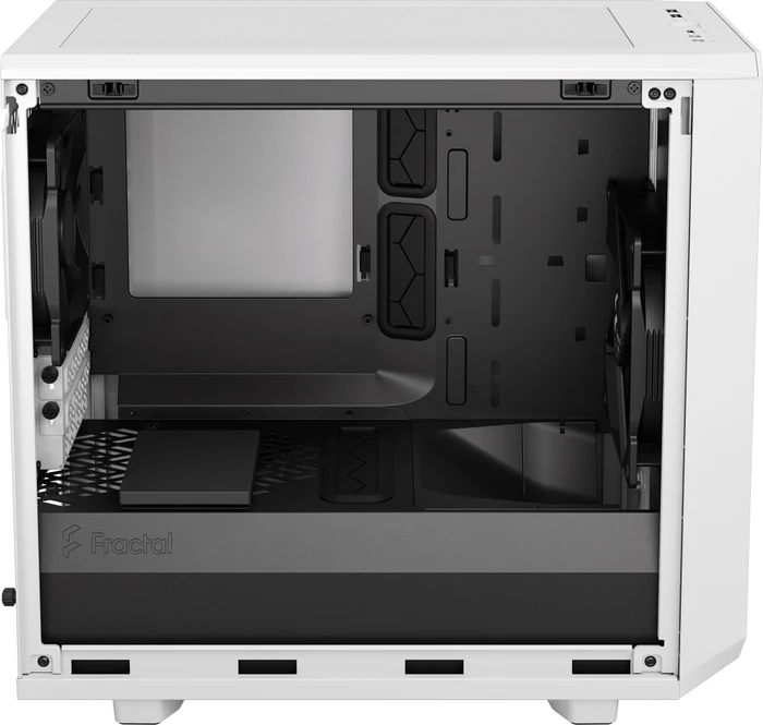 Fractal Design Meshify 2 Nano White TG Clear Tint, Glasfenster, Mini-ITX