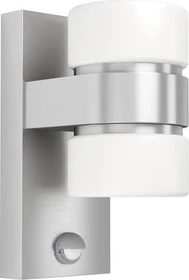Eglo Atollari Sensor Wandleuchte 2-flammig silber