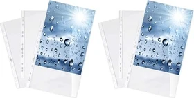 Durable Klarsichtfolien Premium glasklar, A4, 100 Stück