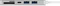 RaidSonic Icy Box IB-HUB1413-CR silber, 3-port, USB-C 3.0 Vorschaubild