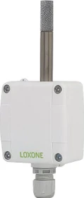 Loxone Temperatur- und Feuchtesensor 0-10V, Temperatursensor mit Feuchtigkeitssensor, außen (200031)