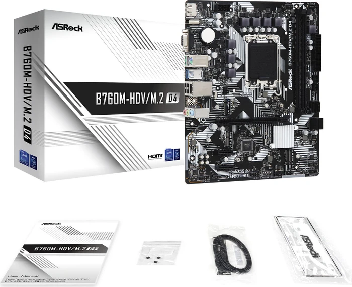 ASRock B760M-HDV/M.2 D4 (Intel 1700)