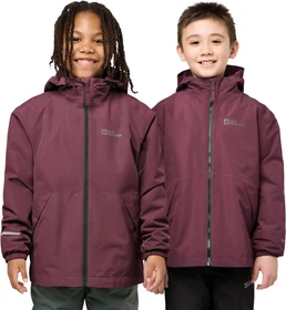 Jack Wolfskin Iceland 3in1 Funktionsjacke amaranth (Junior)