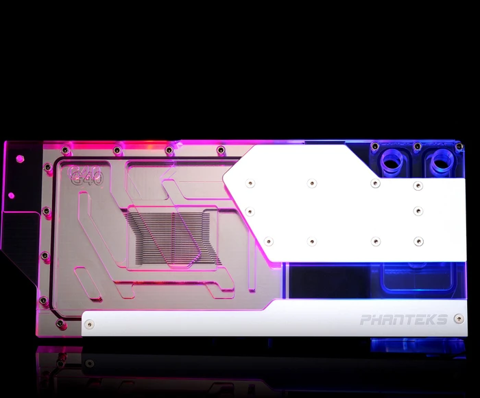 Phanteks Glacier G40 GIGABYTE, RTX 4090 AORUS Master & Gaming weiß, mit Backplate