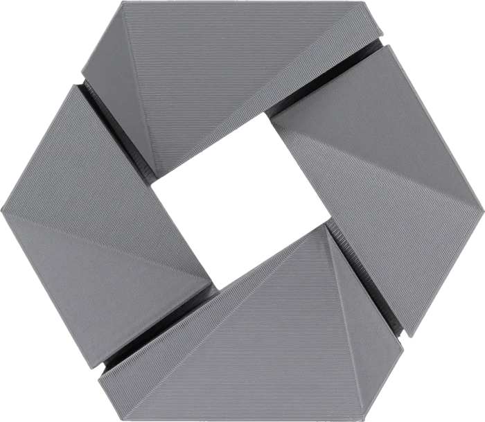 3DJake ABS, silber, Spule, 1.75mm, 2.30kg