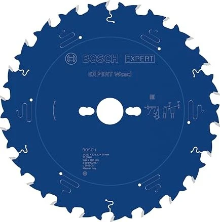 Bosch Professional Expert Wood Kreissägeblatt 22Z, 250x2.2x30mm, 1 Stück